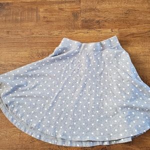 Polka dot skater skirt